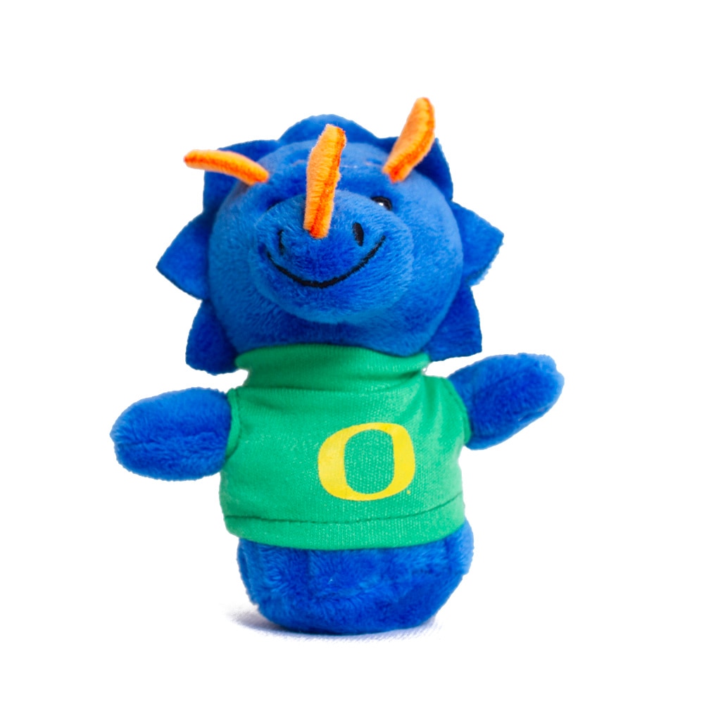 Classic Oregon O, MCM Group, Green, Plush, Gifts, 4", Shortie, Triceratops, 827988